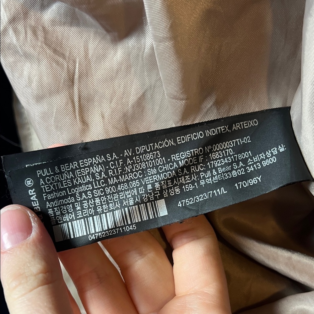 Pull & Bear Women's Beige Trench Coat - Picture 4 of 4